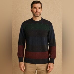 Gant Men's Striped Sweater - Multicolor, sz L